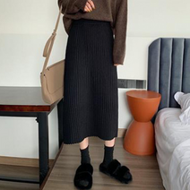 윈터플리츠 롱스커트