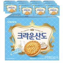 크라운 산도 크림, 161g, 12개