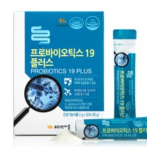 한미헬스 프로바이오틱스 19 플러스 유산균, 2g, 30개