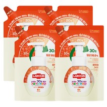 랩신 컬러체인징 핸드워시 복숭아향, 4개, 200ml