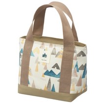 로고스 Metsa 쿨러 캠핑 아웃도어 토트백 1개, 베이지, 4L