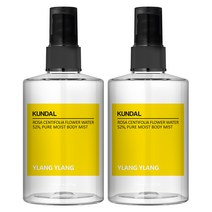 쿤달 퓨어 바디미스트 일랑일랑향, 128ml, 2개