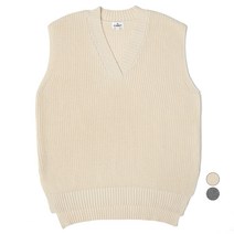 캐럿 여성용 롱 니트 조끼