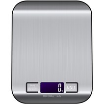 홈플래닛 스테인레스 디지털 백라이팅 주방저울 1kg
