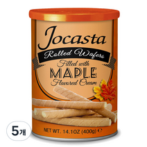 조캐스타 웨이퍼롤 메이플맛, 400g, 5개