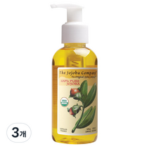 더호호바컴퍼니 유기농 호호바 오일, 125ml, 3개