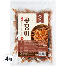 해야미 꽃징어, 100g, 4개