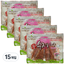 수제치킨 강아지 건조간식 150g, 숯불슬라이스 치킨, 15개입