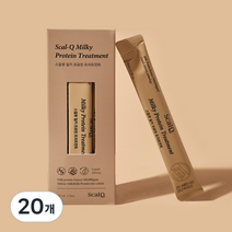 스칼큐 밀키프로틴 헤어 트리트먼트 여행용스틱, 10ml, 20개