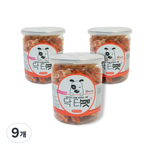 닥터펫 강아지 연어 큐브 통 훈련간식 200g, 9개