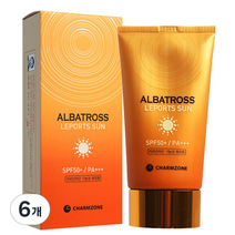 참존 알바트로스 레포츠 선크림 SPF50+ PA+++, 60ml, 6개
