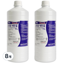 메딕 소독용 에탄올 1L, 8개