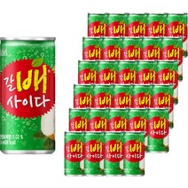 해태음료 갈배 사이다, 210ml, 30개