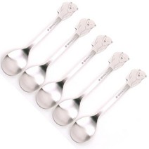윙킹베어 스푼, 실버, 5p
