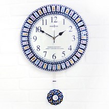 엔비하우스 모또 사각큐빅 저소음 추시계 B, 혼합 색상