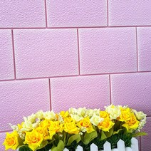 쿠셔니 모노폼블럭 12입, 파스텔핑크