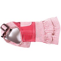 루나하우스 캔디팝 애견 멜빵치마, 핑크