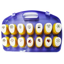 포코스 모양펀치 14종 세트 25mm, 1개, 꽃모양