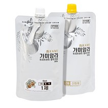 가미암라 트리트먼트 칼라 크림 300g, 1N 흑색, 1개