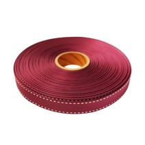 금비코리아 골직스티치 리본 15mm x 45m, 와인, 1개