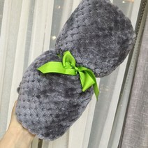 블럭마트 몽글몽글 극세사 무릎담요