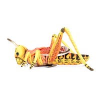 한사토이 동물인형 6569 메뚜기 Locust Grasshoppe, 13cm, 노랑색