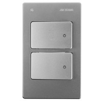 진흥전기 V시리즈 실버 3로 2구 스위치, 1개