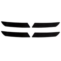 네오그린 나이트라이트 반사 자동차 범퍼 가드, 블랙, 2개입