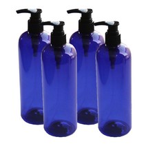 리버그린 공병 블루 500ml + 캡 블랙, 4개입