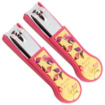 세븐스타 디자인 손톱깎이, 핑크, 2개입