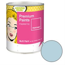 노루페인트 팬톤 멀티 에그쉘광 페인트 1L, 스트라이트블루(12-4609)