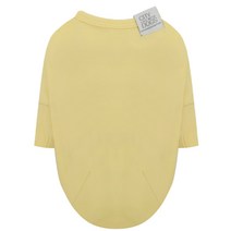 퍼피엔젤 반려동물용 데일리 7부소매 티셔츠, 280 Yellow