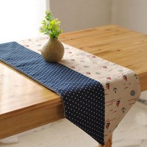 Noland 캡틴 테이블 러너, 블루, 30 x 180 cm
