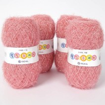 연일섬유 웰빙수세미 실 4p, 30 누디핏