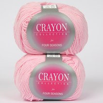 크레용 실 2볼, 7아기분홍