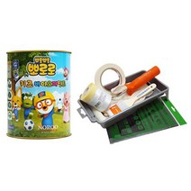 노루페인트 뽀로로 키즈 바이오 페인트 세트, 포비소프트블루, 1세트, 1L