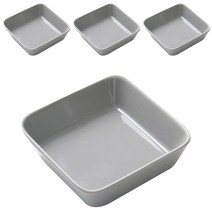 하우밍 리즈 사각찬기 4p, 그레이, 4개