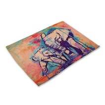 비케이 코끼리 식탁매트, 26, 가로 42cm x 세로 32cm