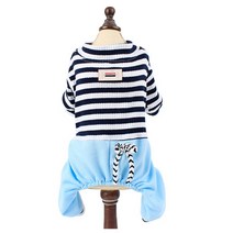 제제펫 스트라이프 올인원 반려견 의류, Y405PDFC049