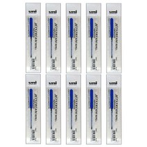 미쯔비시 제트스트림 SXN-150 전용 SXR-5 리필심 0.5mm, 블루, 10개입