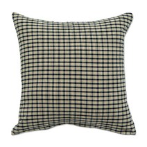 이코니하우스 폴체크 쿠션커버