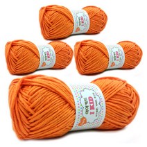 행복뜨기 아이키드 털 뜨개실 4p, 764 베이비살구, 4개