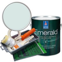 셔윈윌리암스 에메랄드 페인트 1L 세트, SW6497 Blue Horizon