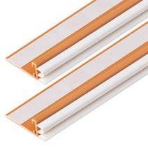 네이쳐리빙 창문 틈막이 우드 1.5m, 2개입