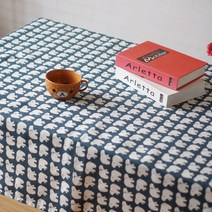 이코디 폴라티 테이블 보, 혼합 색상, 120 x 120 cm