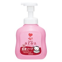 아라우 베이비 버블 폼 바디 솝, 450ml, 1개