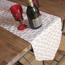 Noland 클라우드 테이블 러너, 혼합 색상, 160 x 30 cm