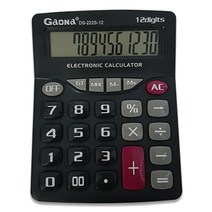 블루마토 계산기 17 DS-222S-12, 혼합 색상