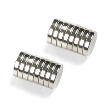 페인트인포 모던 타공판 원형 초강력 ND자석 10 x 2 mm, 4개입