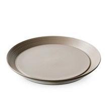 오덴세 아틀리에 노드 원형 접시, 소일브라운